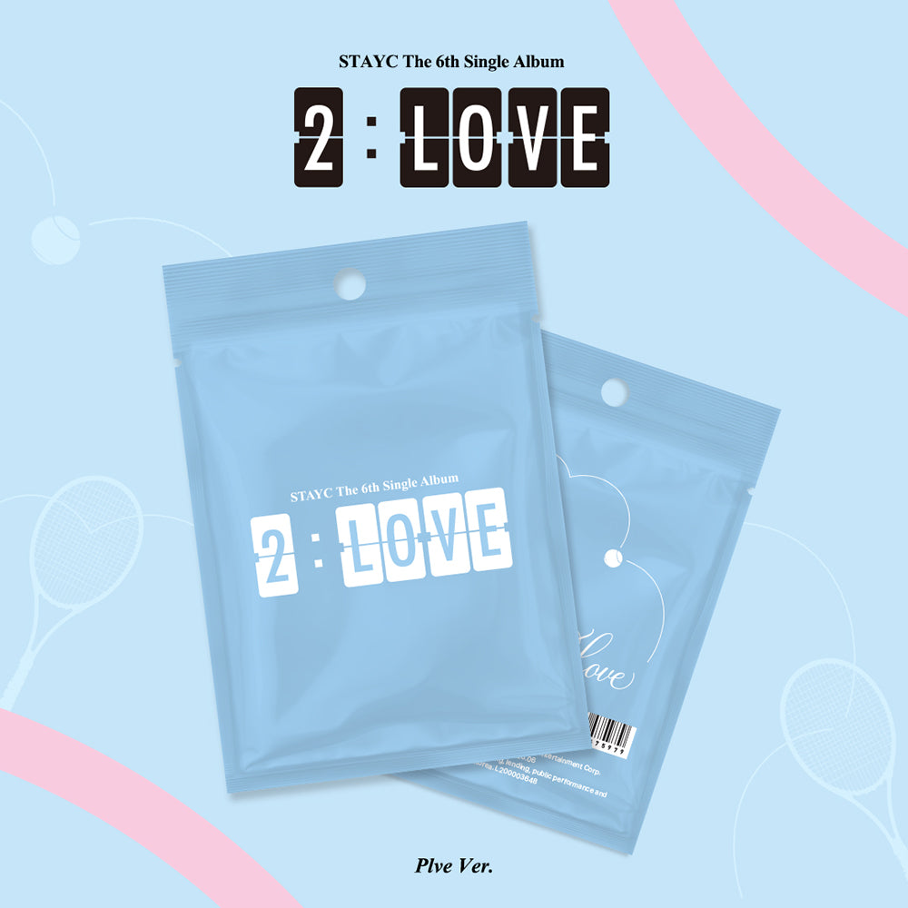 STAYC 6TH SINGLE ALBUM - 2:LOVE (PLVE VER.) (PRE-ORDER)