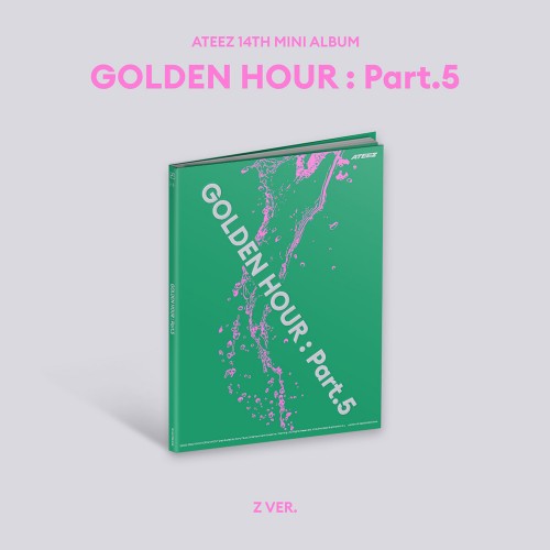 ATEEZ 13TH MINI ALBUM - GOLDEN HOUR : PART.5 (KOREA VER.) +