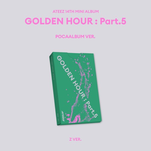 ATEEZ 13TH MINI ALBUM - GOLDEN HOUR : PART.5 (KOREA VER.) (POCAALBUM) (PRE-ORDER)