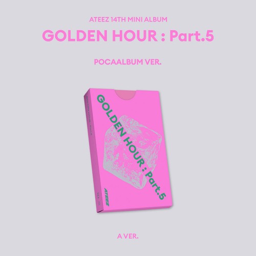ATEEZ 13TH MINI ALBUM - GOLDEN HOUR : PART.5 (KOREA VER.) (POCAALBUM) (PRE-ORDER)