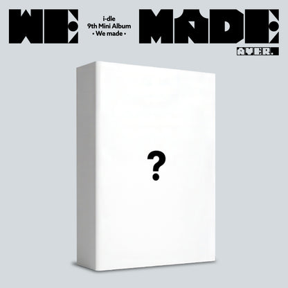 I-DLE 9TH MINI ALBUM - WE MADE + APPLEMUSIC PHOTOCARD (PRE-ORDER)