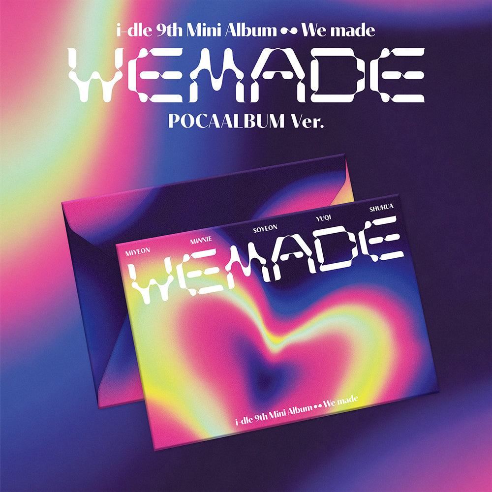 I-DLE 9TH MINI ALBUM - WE MADE (POCAALBUM VER.) (PRE-ORDER)
