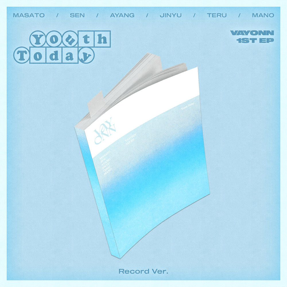 VAYONN 1ST EP ALBUM - YOUTH TODAY (RECORD VER.) (PRE-ORDER)