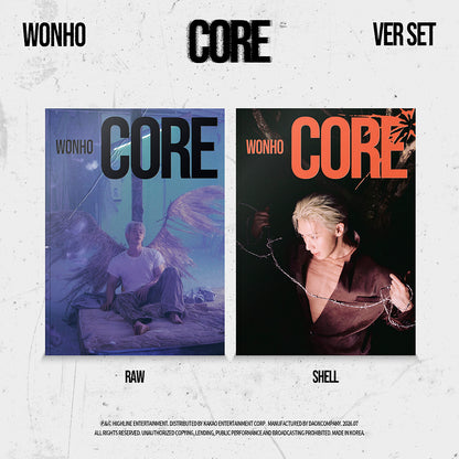 WONHO EP ALBUM - CORE + WITHMUU PHOTOCARD (FS & VC VER.) (PRE-ORDER)