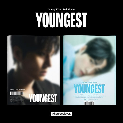 YOUNG K 2ND ALBUM - YOUNGEST + WITHMUU PHOTOCARD (FS & VC VER.)