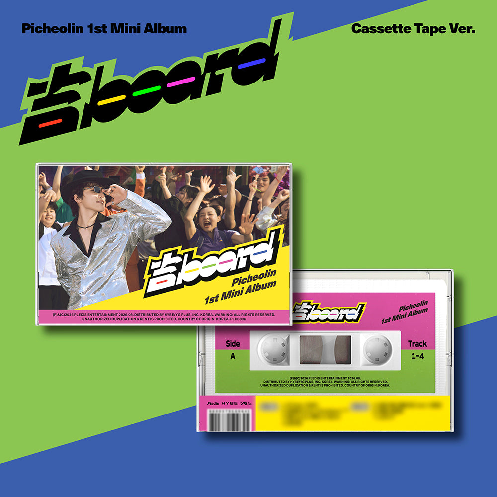 PICHEOLIN (SEVENTEEN) 1ST MINI ALBUM - 吉BOARD (CASSETTE TAPE VER.) (PRE-ORDER)