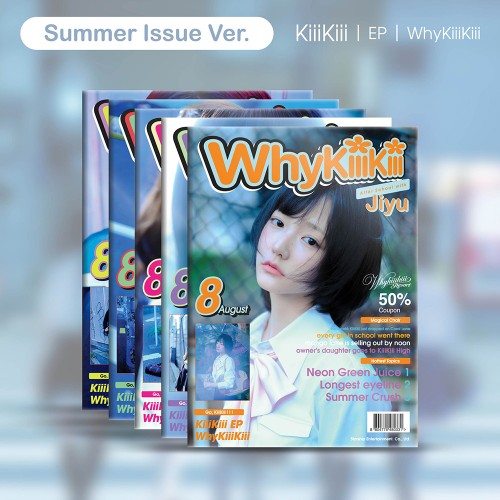 KIIIKIII 3RD EP ALBUM - WHYKIIIKIII