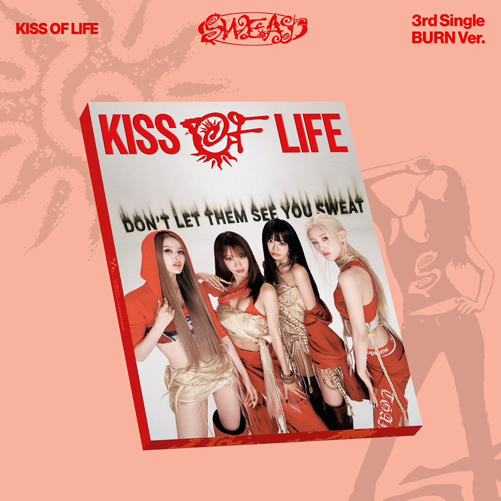 KISS OF LIFE 3RD SINGLE ALBUM - SWEAT (BURN VER.) (PRE-ORDER)