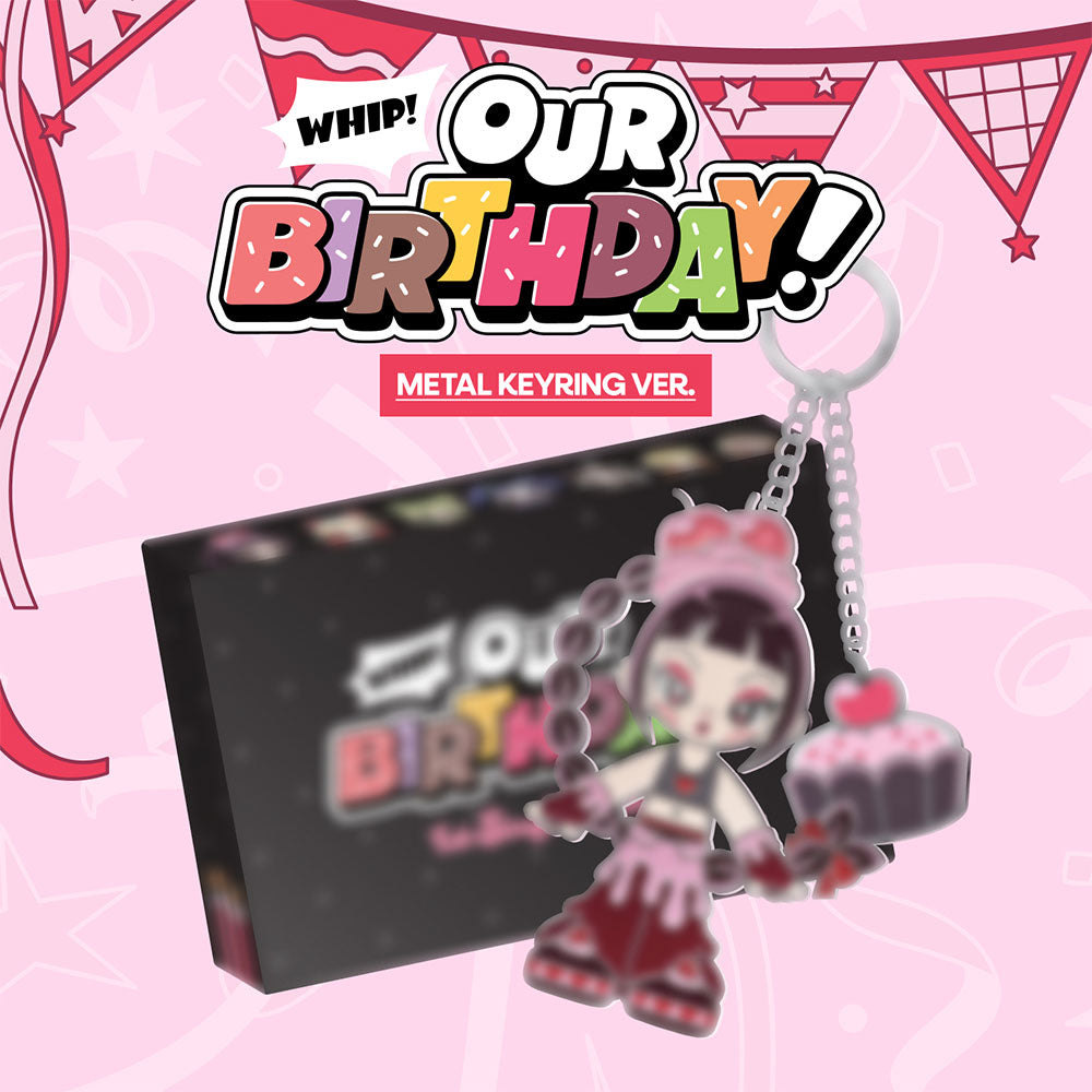 OURBIRTHDAY 1ST SINGLE ALBUM - OUR BIRTHDAY (METAL KEYRING VER.) (PRE-ORDER)