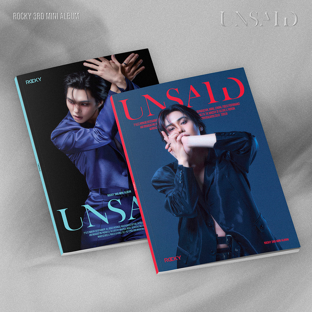 ROCKY 3RD MINI ALBUM - UNSAID (PRE-ORDER)