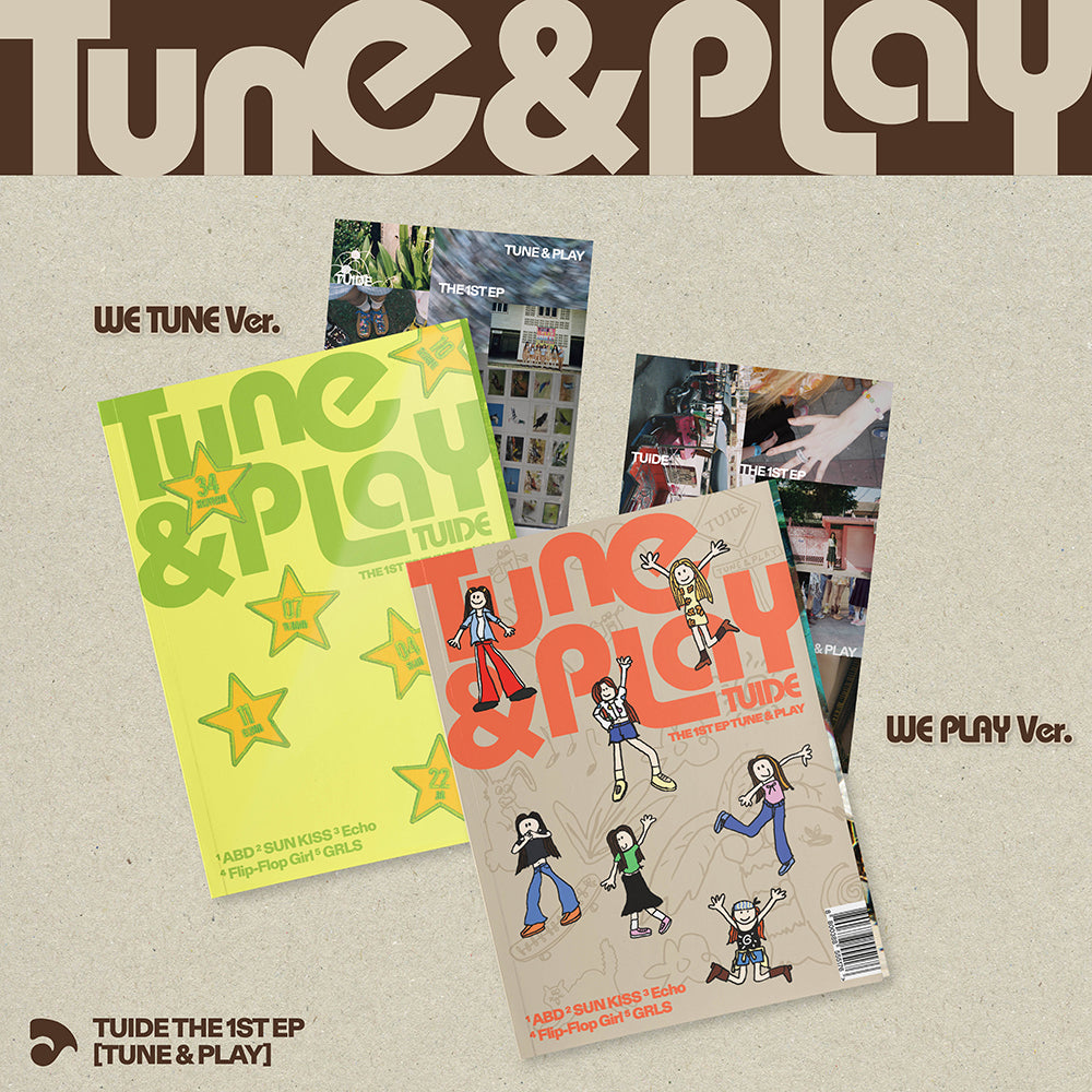 TUIDE 1ST EP ALBUM - TUNE & PLAY (SET VER.) + APPLEMUSIC SPECIAL GIFT (PRE-ORDER)