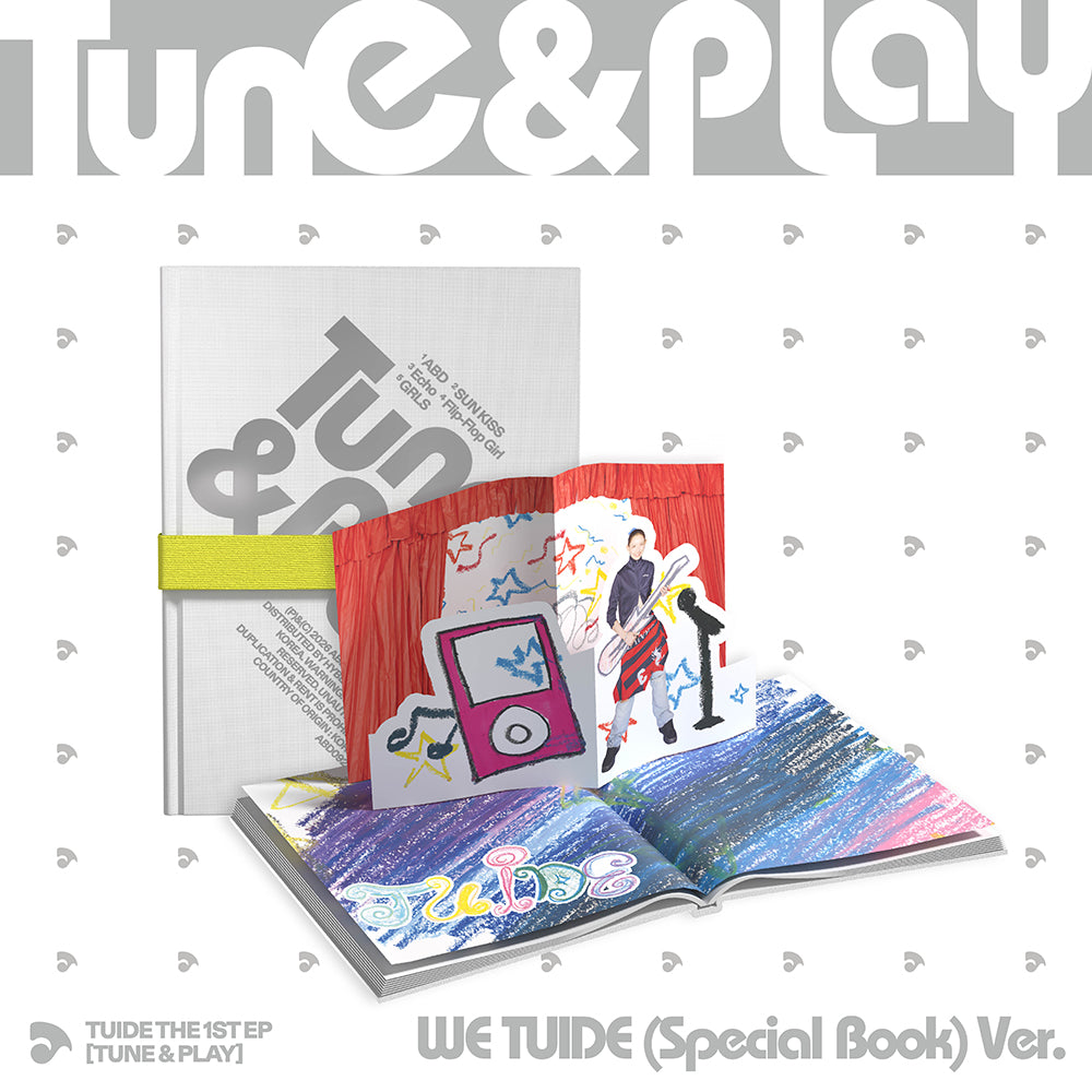 TUIDE 1ST EP ALBUM - TUNE & PLAY (WE TUIDE [SPECIAL BOOK] VER.) (PRE-ORDER)