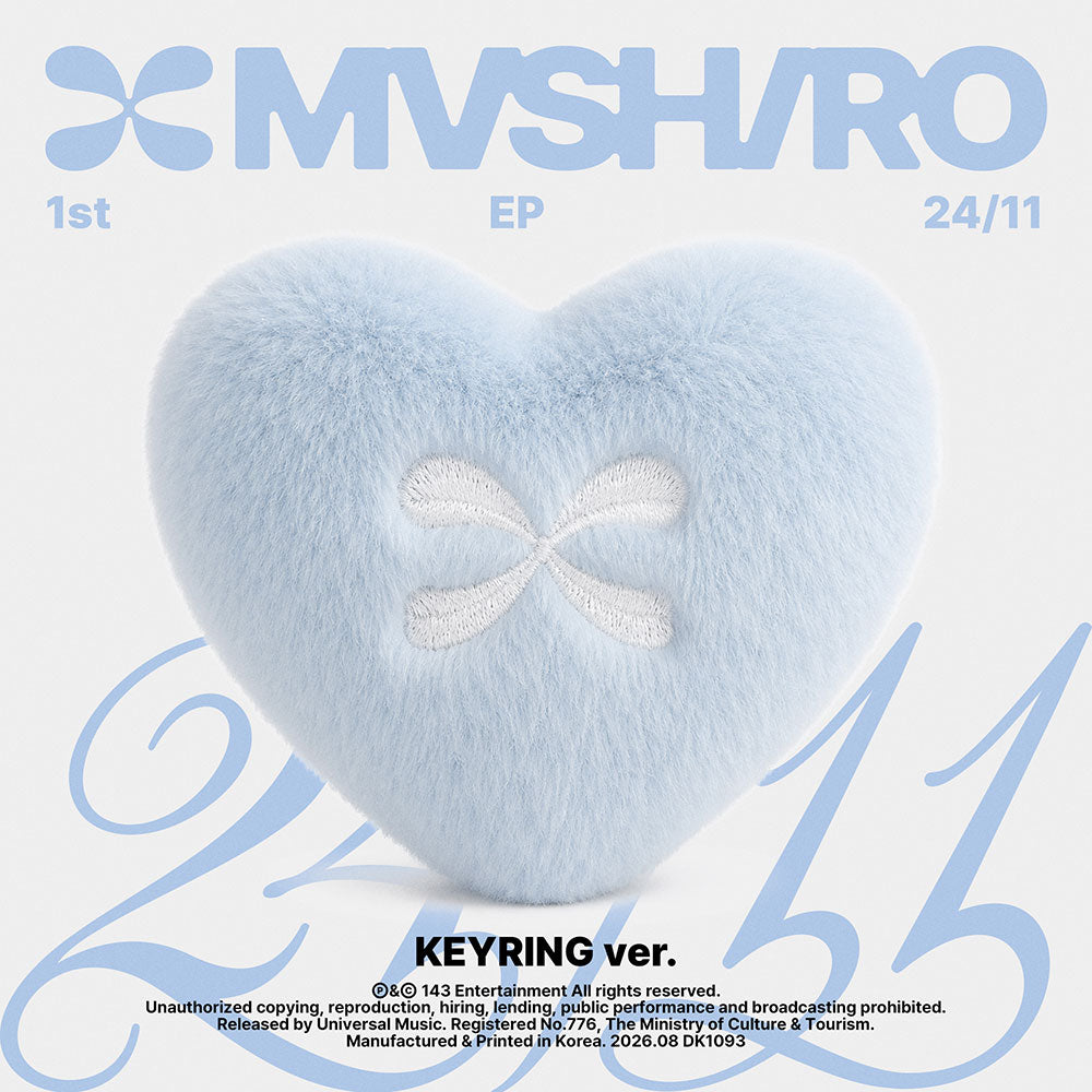 MASHIRO 1ST EP ALBUM - 24/11 (KEYRING VER.) (PRE-ORDER)