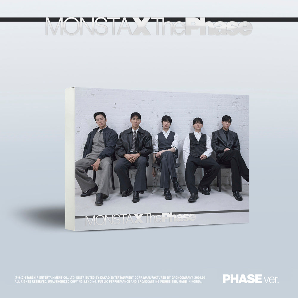 MONSTA X EP ALBUM - THE PHASE (PHASE VER.)