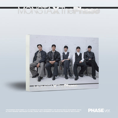 MONSTA X EP ALBUM - THE PHASE + WITHMUU PHOTOCARD (LD VER.) (PRE-ORDER)