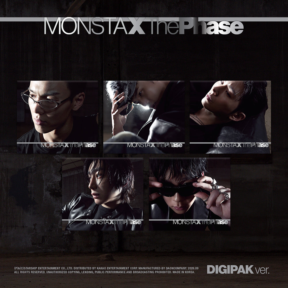 MONSTA X EP ALBUM - THE PHASE (DIGIPACK VER.)