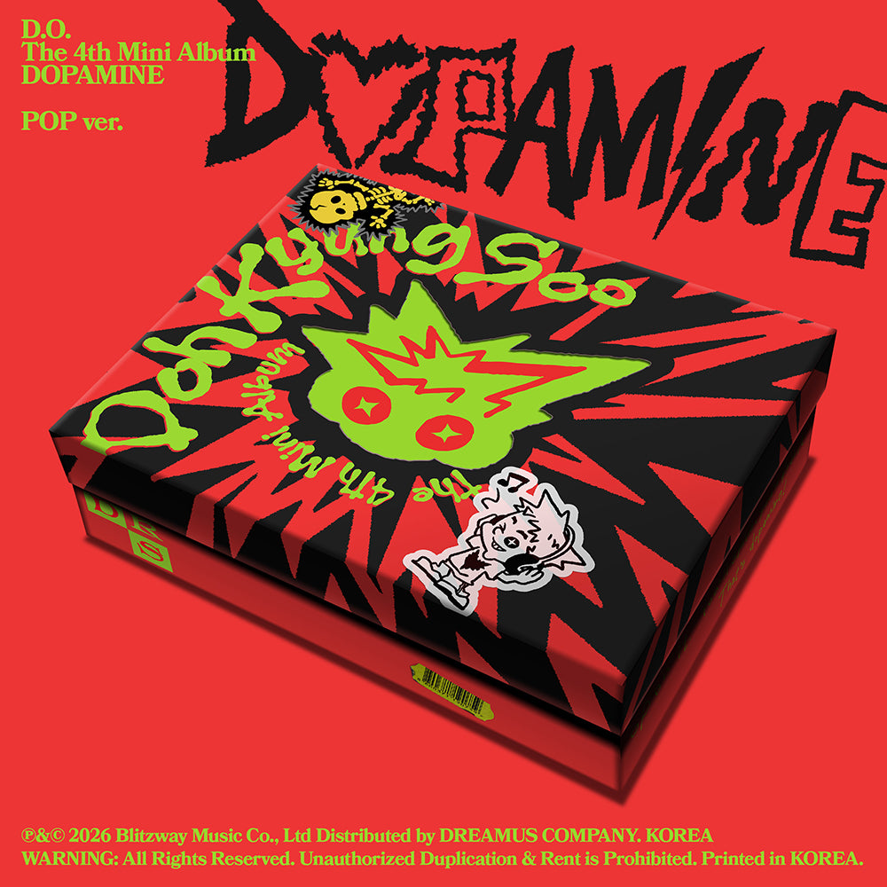 D.O. 4TH MINI ALBUM - DOPAMINE (POP VER.) (PRE-ORDER)