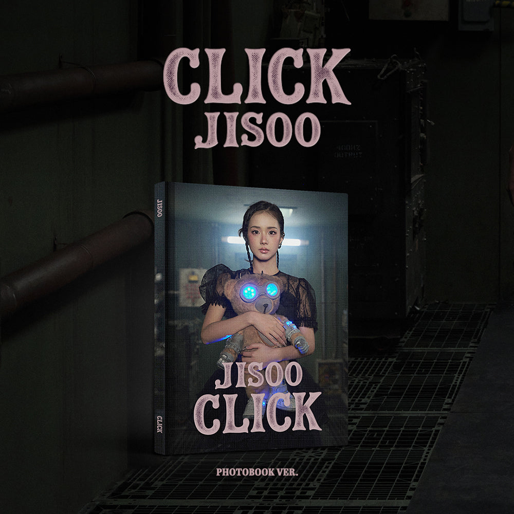 JISOO SINGLE ALBUM - CLICK (PHOTOBOOK VER.)