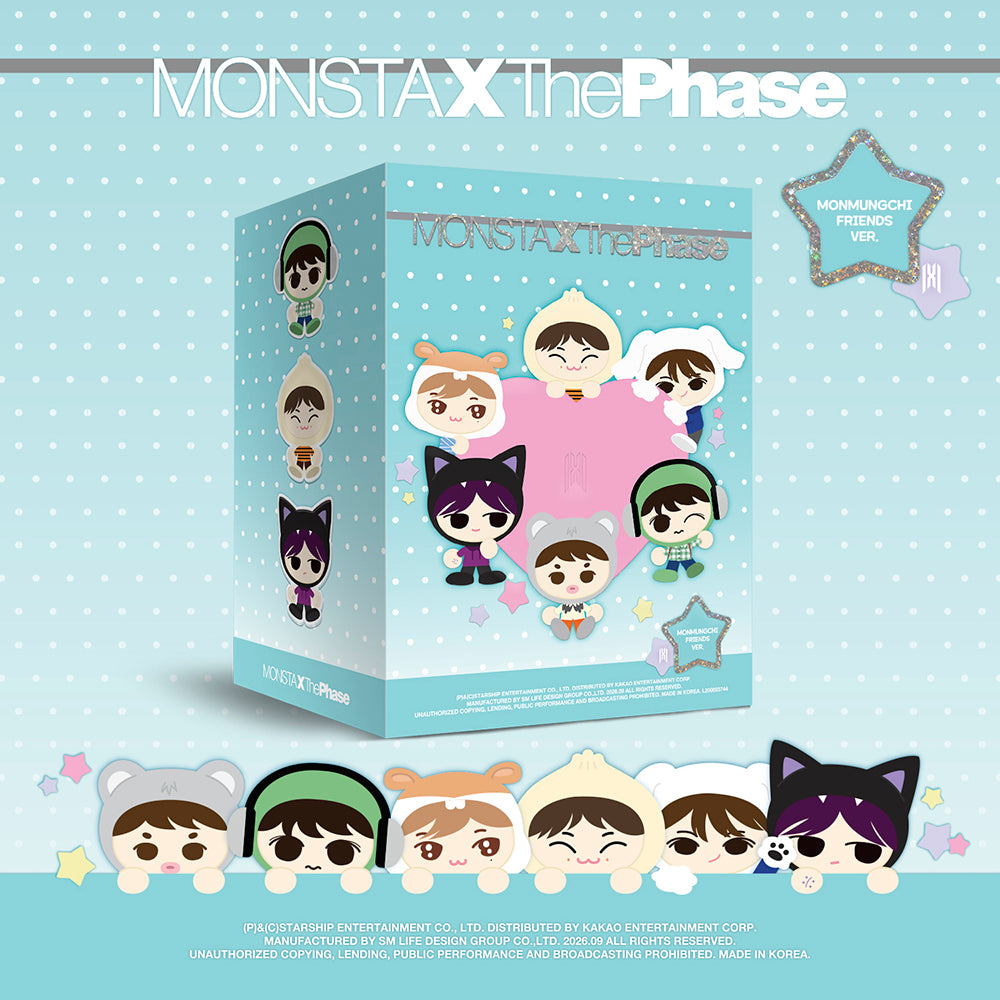 MONSTA X EP ALBUM - THE PHASE (MONMUNGCHI FRIENDS VER.) (PRE-ORDER)