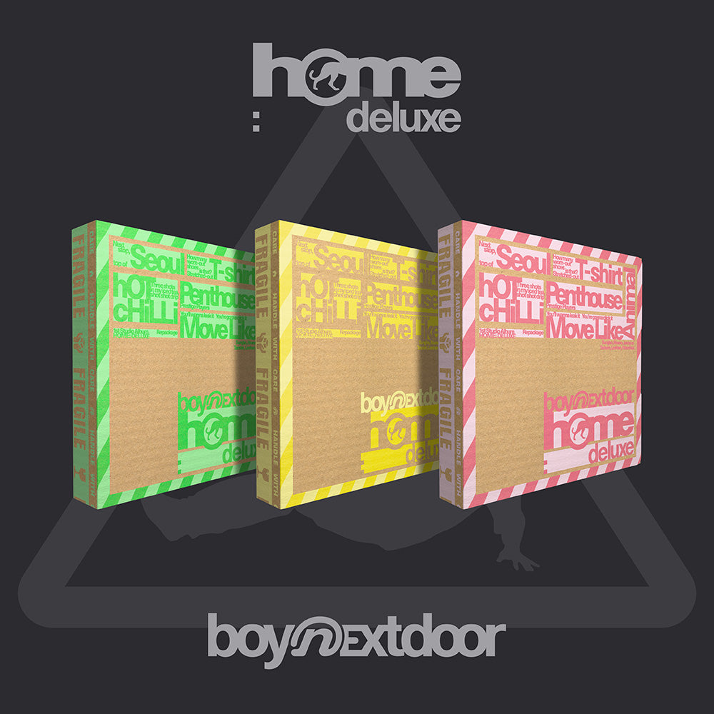 BOYNEXTDOOR 1ST STUDIO ALBUM REPACKAGE - HOME: DELUXE + APPLEMUSIC PHOTOCARD