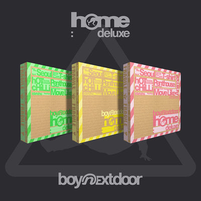 BOYNEXTDOOR 1ST STUDIO ALBUM REPACKAGE - HOME: DELUXE + APPLEMUSIC PHOTOCARD