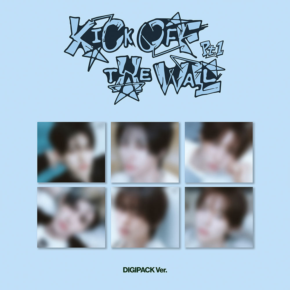 KICKFLIP 5TH MINI ALBUM - KICK OFF THE WALL PT.1 (DIGIPACK VER.) + WITHMUU PHOTOCARD (PRE-ORDER)