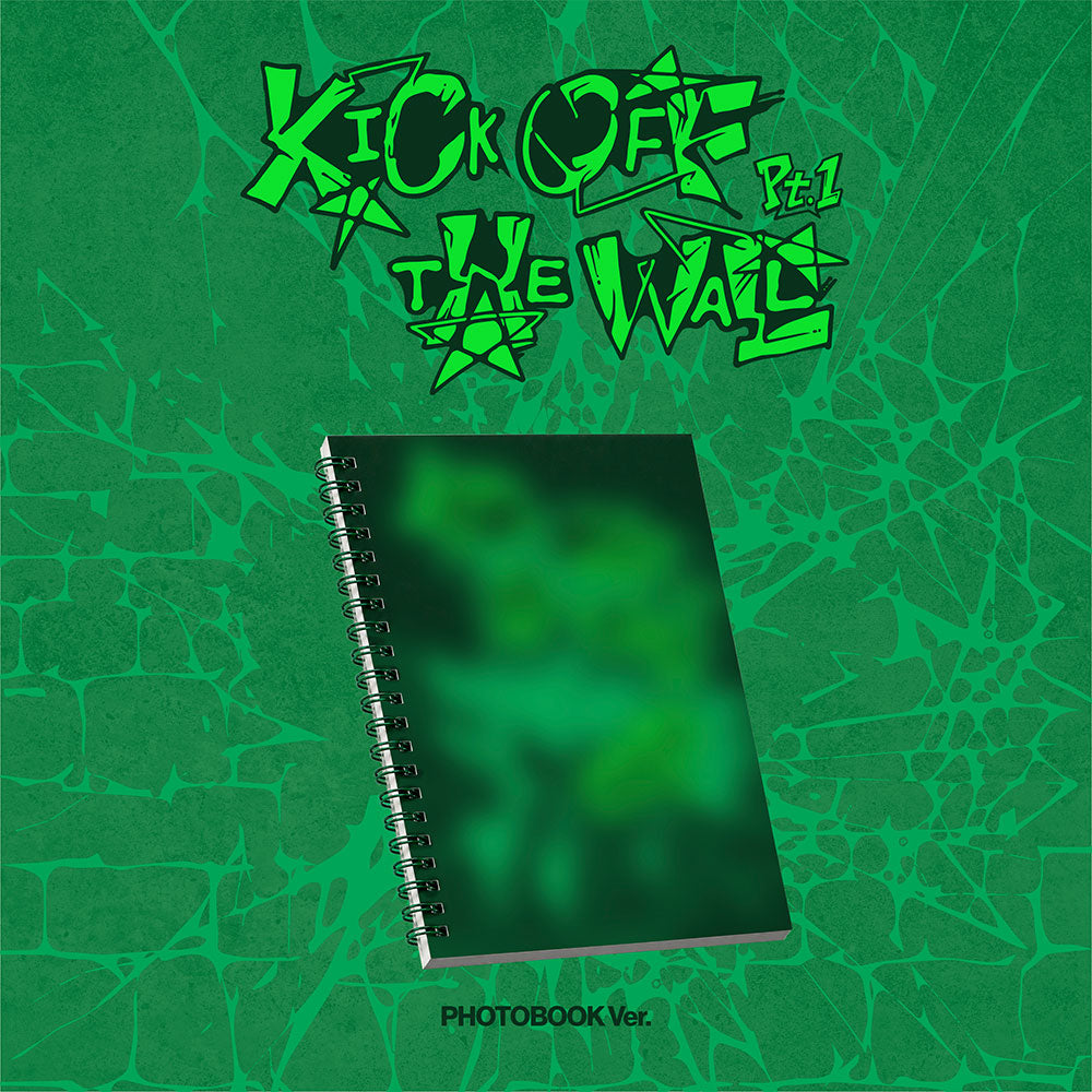 KICKFLIP 5TH MINI ALBUM - KICK OFF THE WALL PT.1 (PHOTOBOOK VER.) + WITHMUU PHOTOCARD (PRE-ORDER)