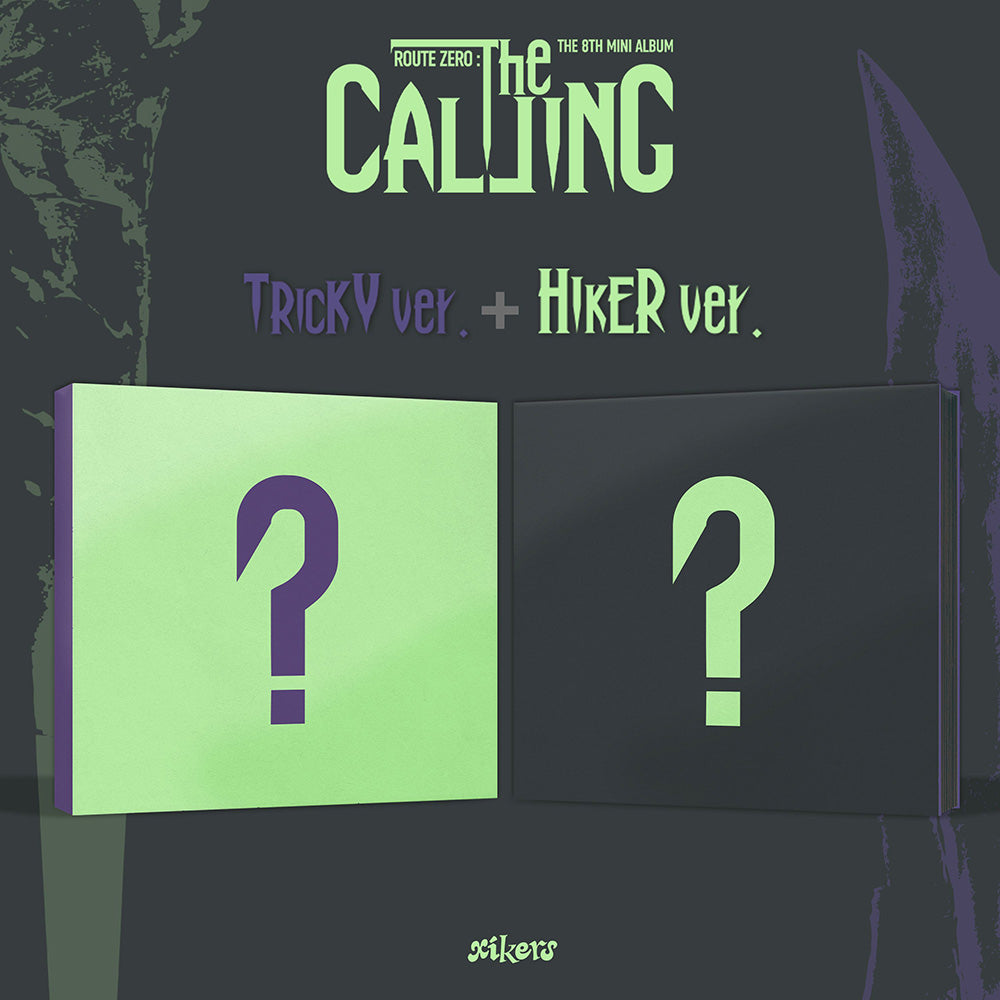 XIKERS 8TH MINI ALBUM - ROUTE ZERO : THE CALLING + APPLEMUSIC PHOTOCARD (PRE-ORDER)