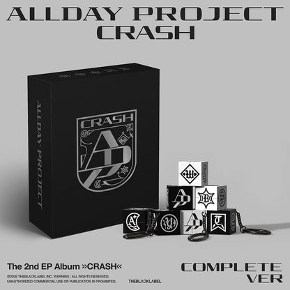 ALLDAY PROJECT 2ND EP ALBUM - CRASH (COMPLETE VER.) + WITHMUU PHOTOCARD (PRE-ORDER)