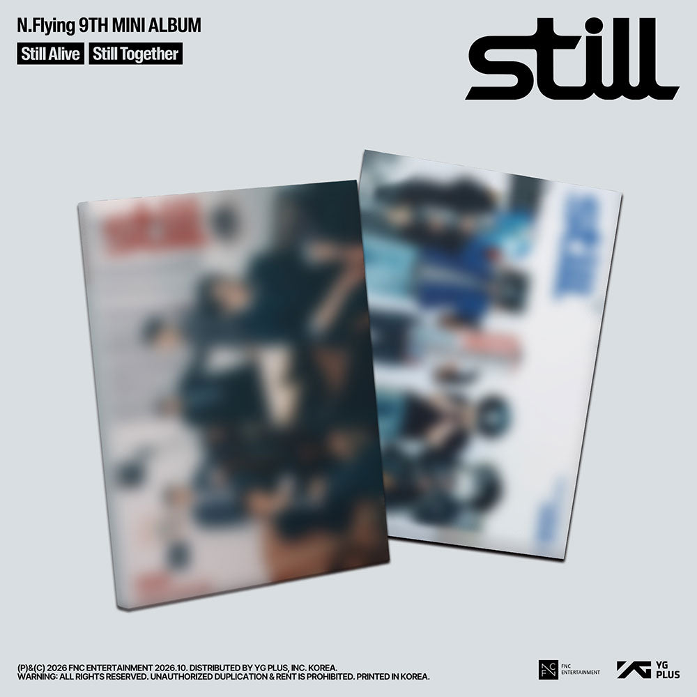 N.FLYING 9TH MINI ALBUM - STILL (PHOTOBOOK VER.) + APPLEMUSIC PHOTOCARD (PRE-ORDER)