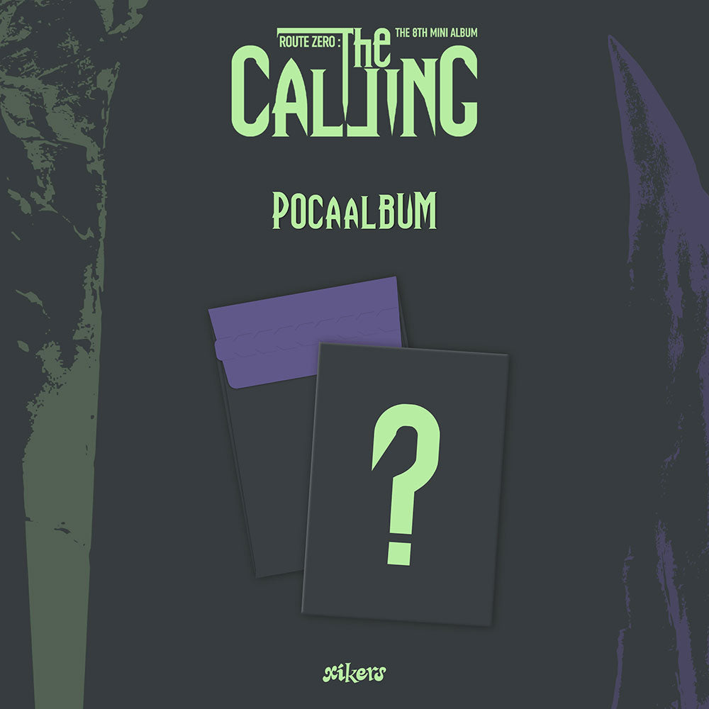 XIKERS 8TH MINI ALBUM - ROUTE ZERO : THE CALLING (POCAALBUM) + APPLEMUSIC PHOTOCARD (PRE-ORDER)