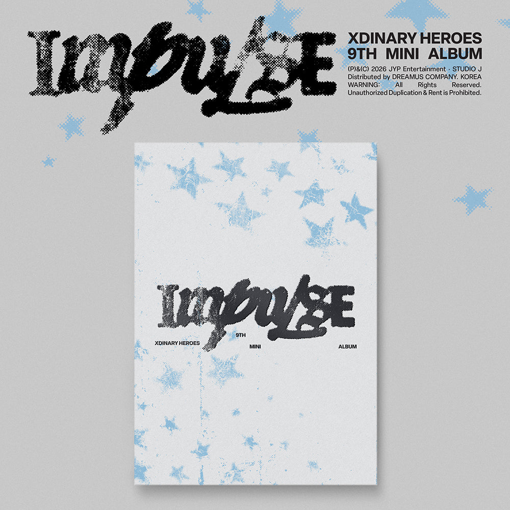 XDINARY HEROES 9TH MINI ALBUM - IMPULSE (POSTCARD BOOK VER.) + APPLEMUSIC PHOTOCARD (PRE-ORDER)
