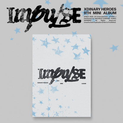 XDINARY HEROES 9TH MINI ALBUM - IMPULSE (POSTCARD BOOK VER.) + APPLEMUSIC PHOTOCARD (PRE-ORDER)