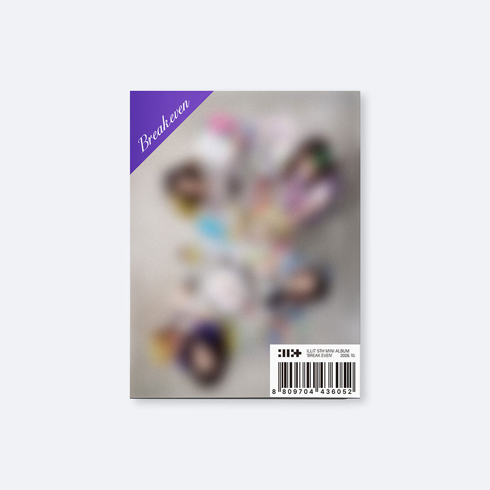 ILLIT 5TH MINI ALBUM - BREAK EVEN (WEVERSE ALBUMS VER.) (PRE-ORDER)