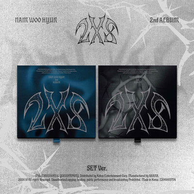NAM WOO HYUN 2ND ALBUM - 2X8 (PRE-ORDER)