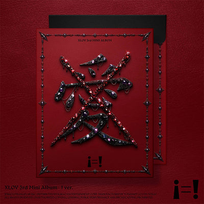 XLOV 3RD MINI ALBUM - i=! + APPLEMUSIC PHOTOCARD (PRE-ORDER)