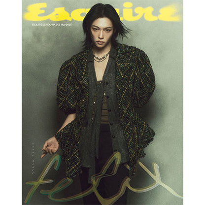 ESQUIRE KOREA 2025.05 - STRAY KIDS FELIX (PRE-ORDER)