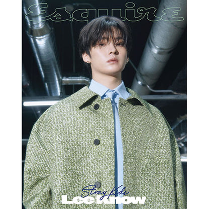 ESQUIRE KOREA 2025.08 - STRAY KIDS LEE KNOW COVER (PRE-ORDER)