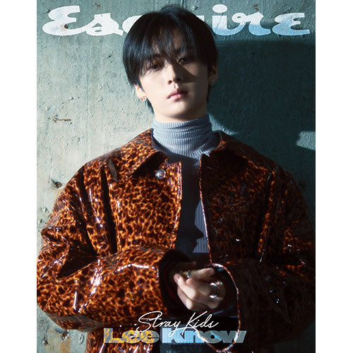 ESQUIRE KOREA 2025.08 - STRAY KIDS LEE KNOW COVER (PRE-ORDER)