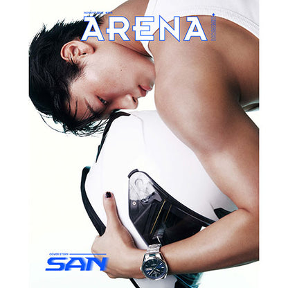 ARENA HOMME + KOREA 2025.08 - ATEEZ SAN COVER