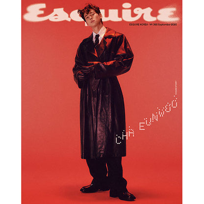ESQUIRE KOREA 2025.09 - CHA EUNWOO COVER (PRE-ORDER)