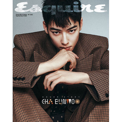 ESQUIRE KOREA 2025.09 - CHA EUNWOO COVER (PRE-ORDER)