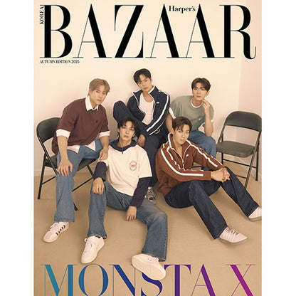 HARPER'S BAZAAR KOREA AUTUMN EDITION 2025 - MONSTA X COVER (PRE-ORDER)