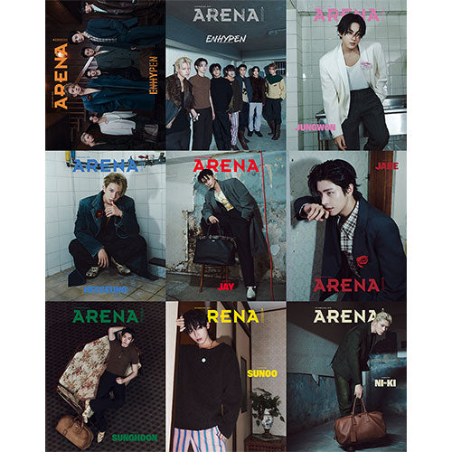 ARENA HOMME + KOREA 2025.10 - ENHYPEN COVER (PRE-ORDER)