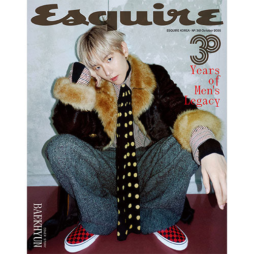 ESQUIRE KOREA 2025.10 - BAEKHYUN COVER (PRE-ORDER)