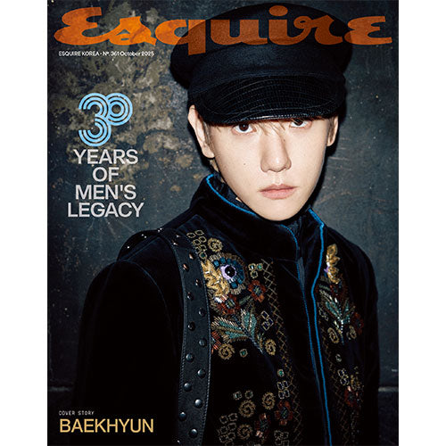 ESQUIRE KOREA 2025.10 - BAEKHYUN COVER (PRE-ORDER)