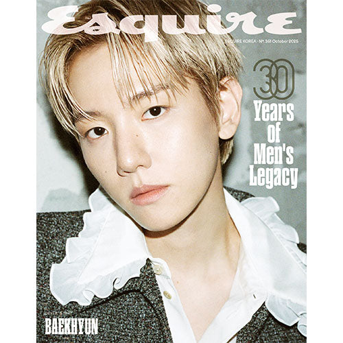 ESQUIRE KOREA 2025.10 - BAEKHYUN COVER (PRE-ORDER)
