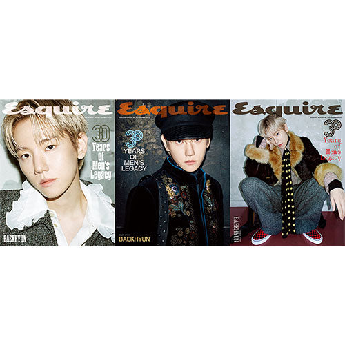 ESQUIRE KOREA 2025.10 - BAEKHYUN COVER (PRE-ORDER)