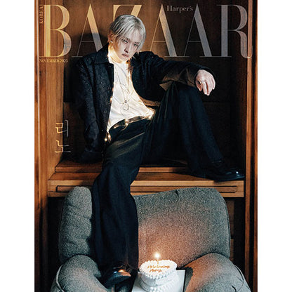 HARPER'S BAZAAR KOREA 2025.11 - STRAY KIDS LEE KNOW COVER (PRE-ORDER)
