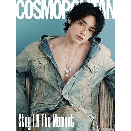 COSMOPOLITAN MAGAZINE 2025.12 - STRAY KIDS I.N COVER (PRE-ORDER)